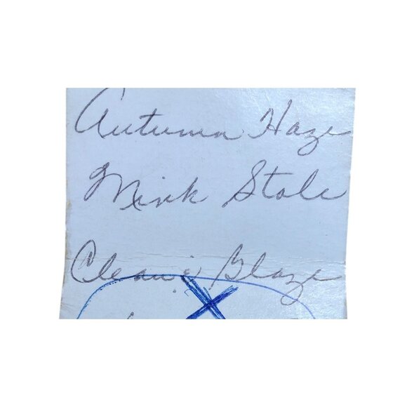 Vintage Mink Stole Cape Autumn Haze Beige Blonde Wrap Old Hollywood Shawl Evenin - Picture 8 of 15